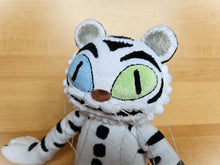 Load image into Gallery viewer, Custom handmade White Tiger Rock plush
