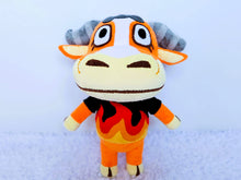 Load image into Gallery viewer, Handmade custom Agnus the bull plush
