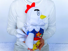 Load image into Gallery viewer, Custom Goose the chicken plush
