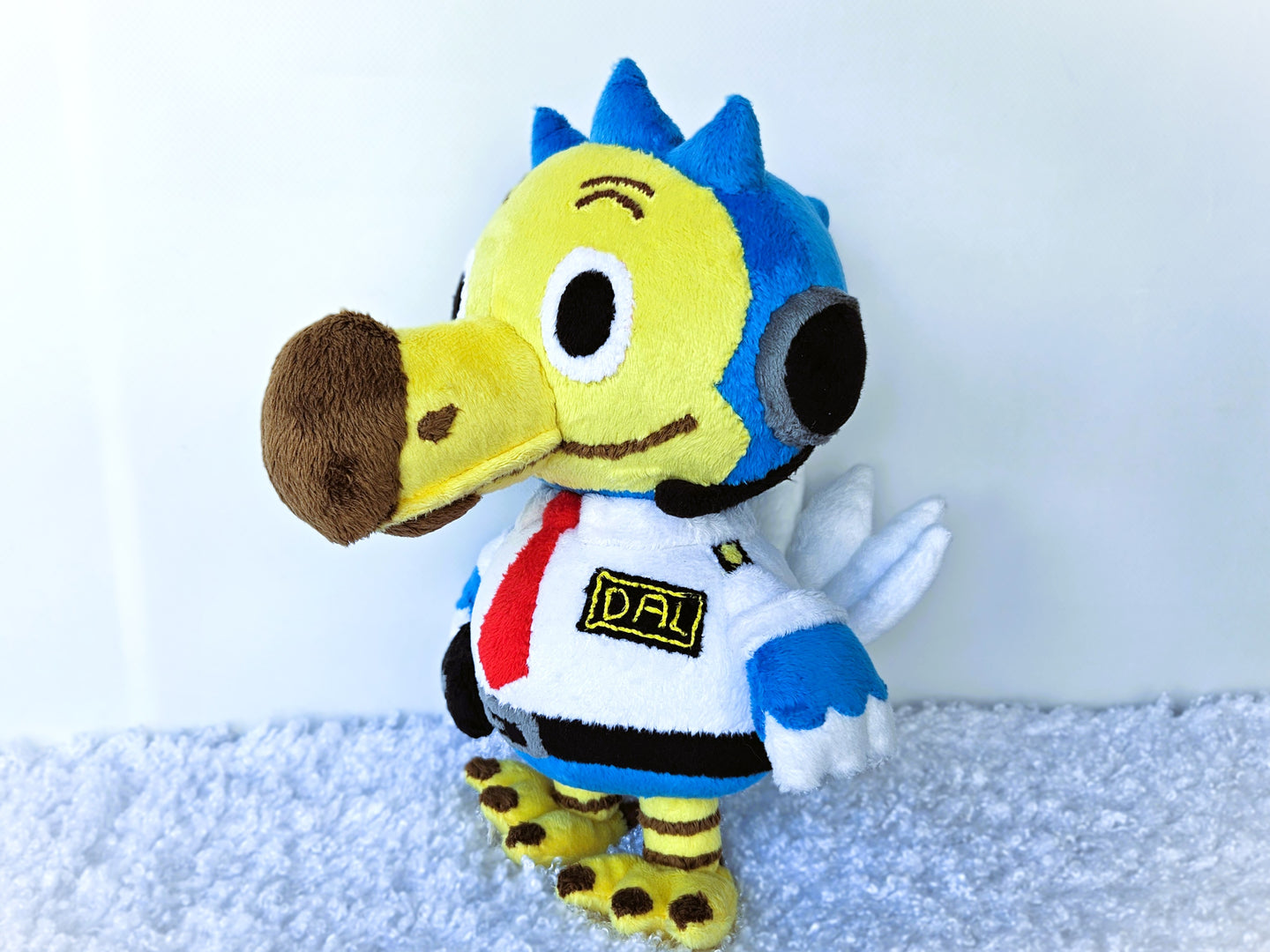 Handmade custom Dodo brothers Orville and Wilbur plushies