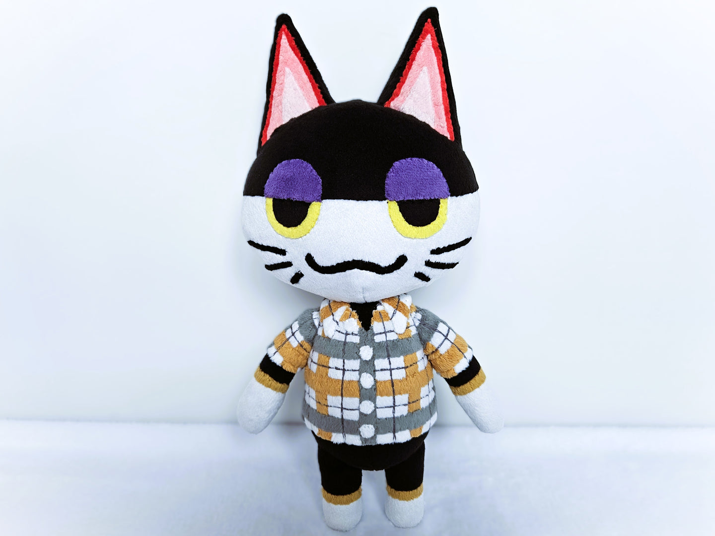 Custom Punchy the cat plush