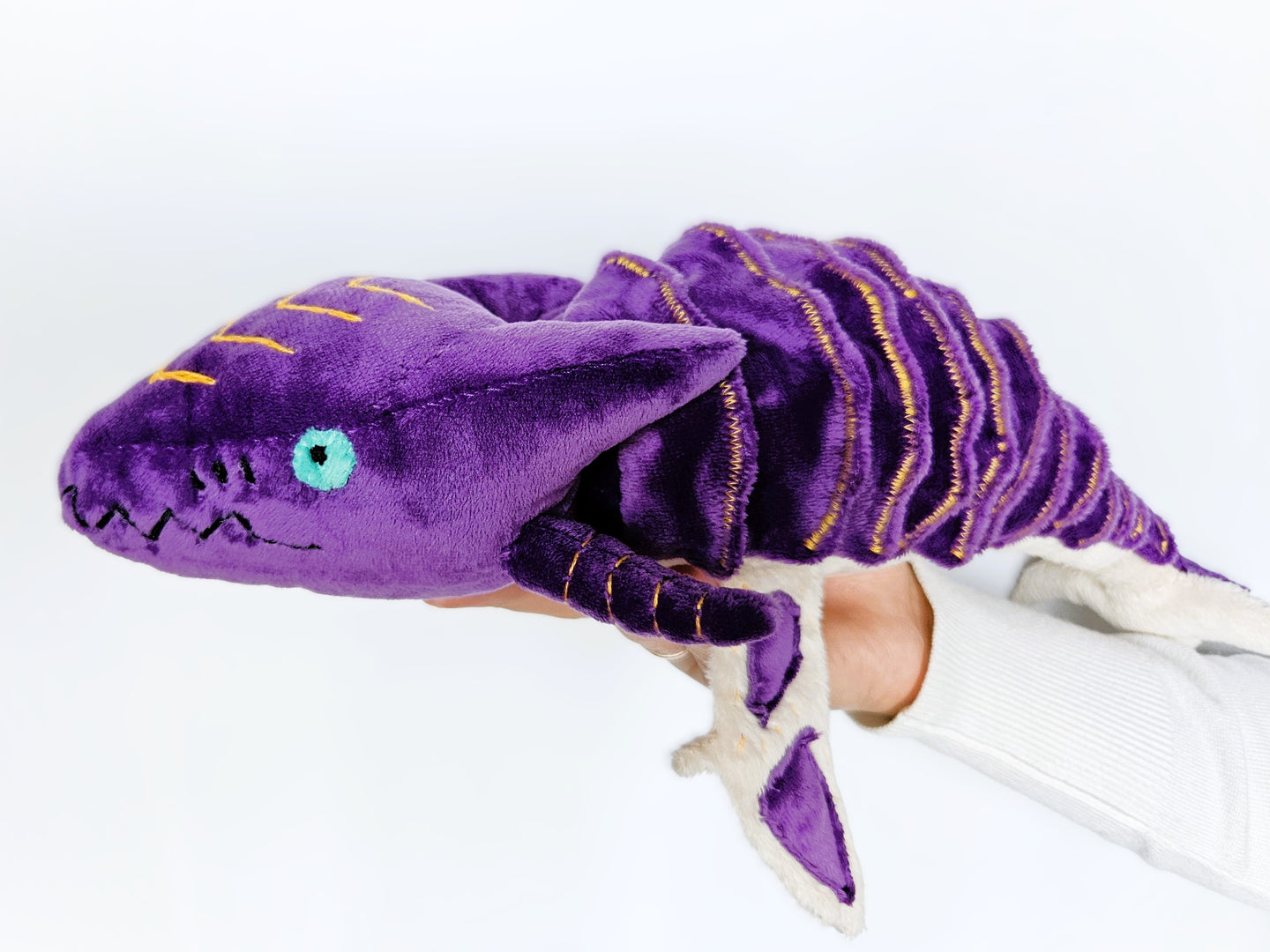 Handmade Custom Boneshark plush