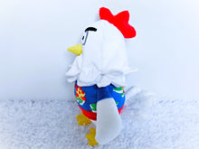 Load image into Gallery viewer, Custom Goose the chicken plush
