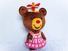 Load image into Gallery viewer, Custom Bonnie bear plush
