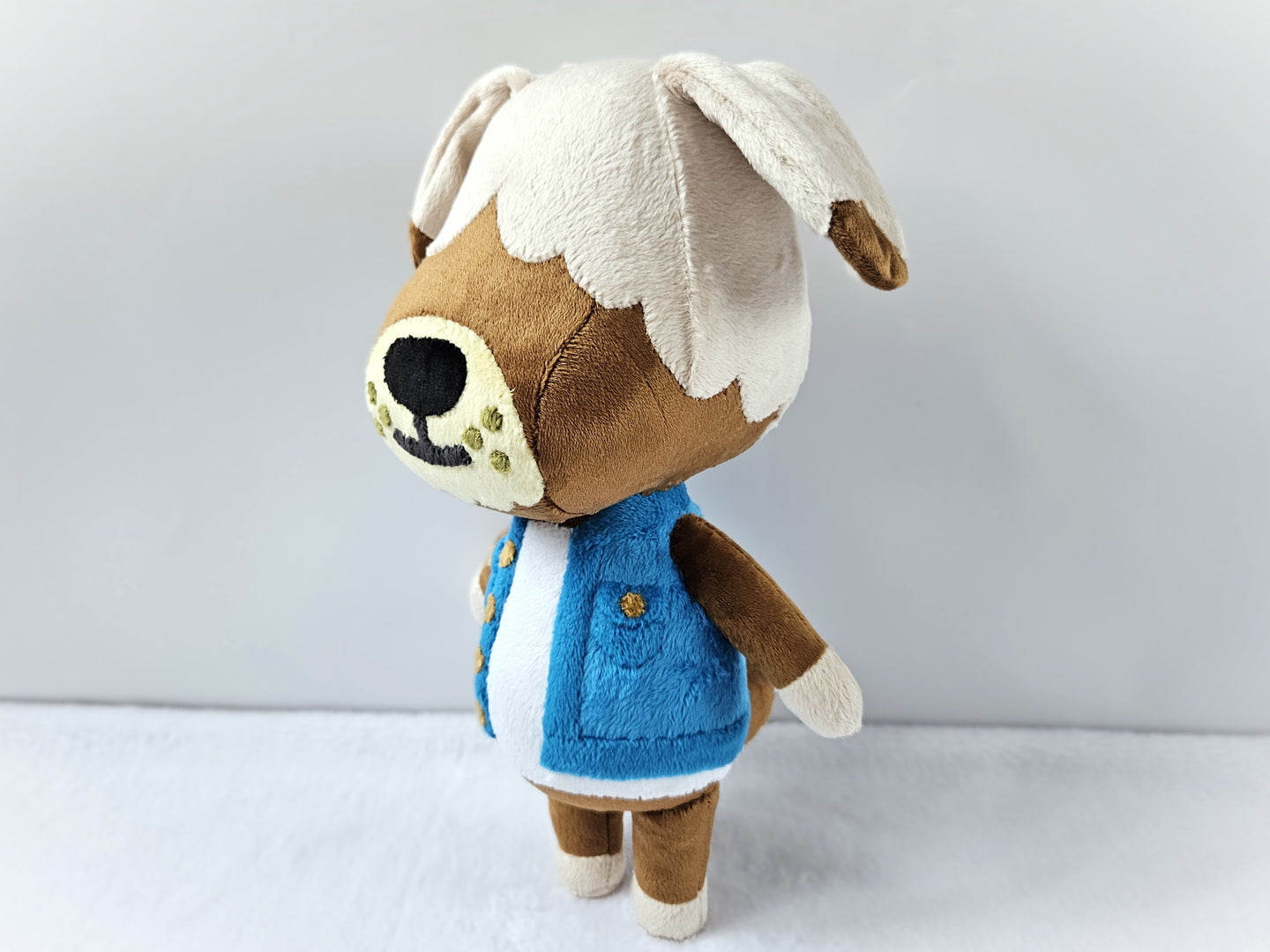 Handmade custom Shep the dog plush