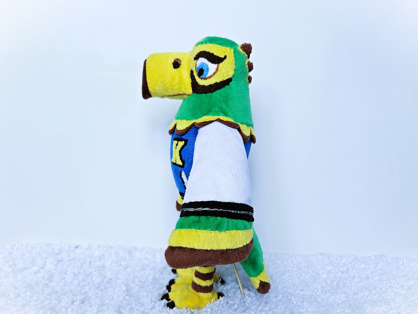 Handmade custom Frank the eagle plush