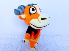 Load image into Gallery viewer, Handmade custom Agnus the bull plush
