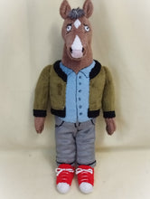 Load image into Gallery viewer, Custom Handmade Bojack Horseman plush
