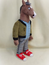 Load image into Gallery viewer, Custom Handmade Bojack Horseman plush
