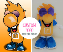 Load image into Gallery viewer, Custom plush from drawing

