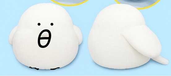 Custom bird logo plush