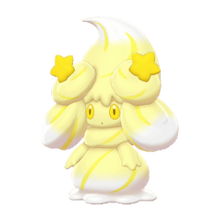 Load image into Gallery viewer, Handmade custom Alcremie Mint Flavor with Berry Sweet plush
