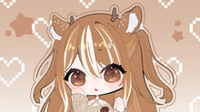 Load image into Gallery viewer, Handmade Chibi doll plush from picture
