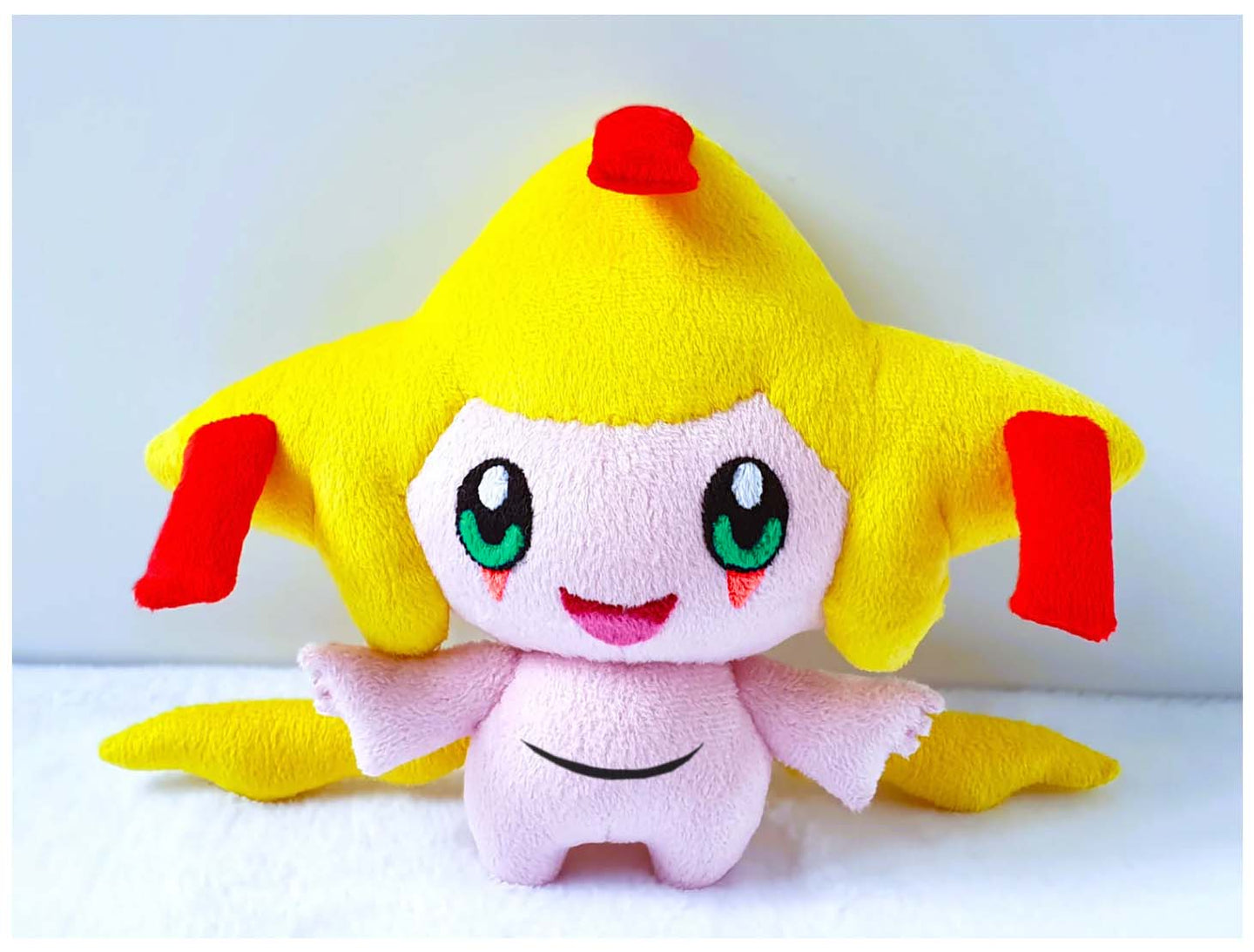 Custom handmade shiny Jirachi plush