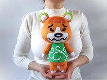 Load image into Gallery viewer, Handmade custom Pudge the cub bear plush
