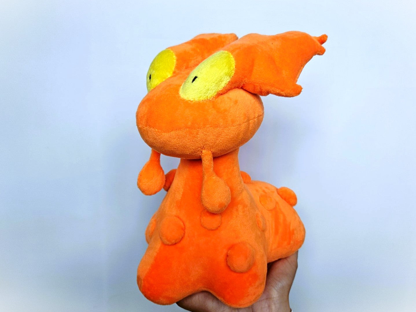 Handmade custom Slugma plush