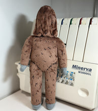 Load image into Gallery viewer, Custom handmade Sassy the Sasquatch plush
