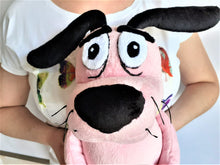 Load image into Gallery viewer, Custom Courage the dog plush
