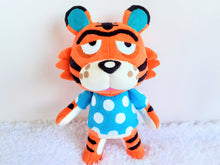 Load image into Gallery viewer, Handmade Rowan the tiger plush
