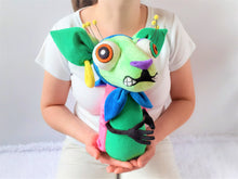 Load image into Gallery viewer, Custom Courage the dog plush
