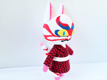 Load image into Gallery viewer, Custom Kabuki the cat plush
