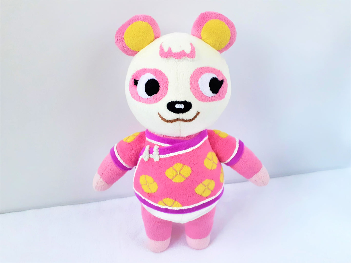 Custom Pinky the bear plush home decor