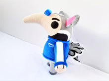 Load image into Gallery viewer, Custom Antonio the anteater plush
