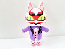 Load image into Gallery viewer, Custom Kabuki the cat plush
