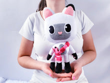 Load image into Gallery viewer, Custom Catrat plush Gabby toy
