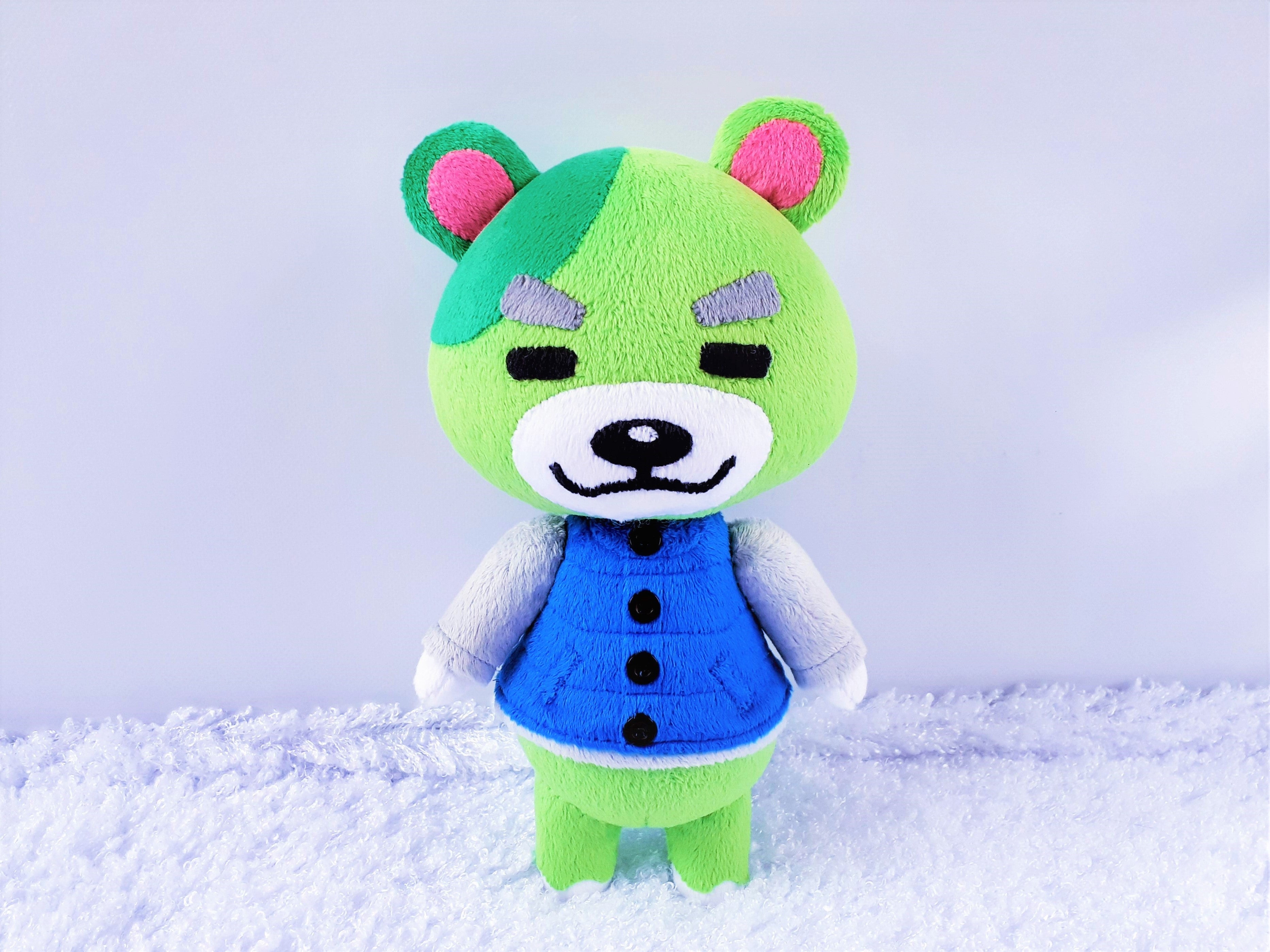 Custom plush toy, Cub, inspired by animal on sale crossing, 35 cm, plush bear, mocha bear