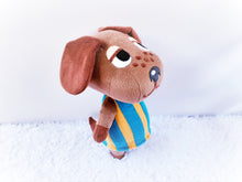 Load image into Gallery viewer, Handmade custom Bea the dog plush
