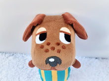 Load image into Gallery viewer, Handmade custom Bea the dog plush
