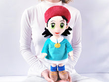 Load image into Gallery viewer, Handmade Adeleine plush doll
