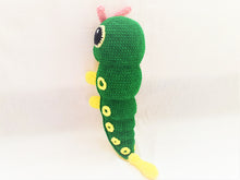 Load image into Gallery viewer, Custom Caterpie the caterpillar plush
