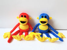 Load image into Gallery viewer, Custom 2 stuffed monkeys toys
