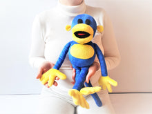 Load image into Gallery viewer, Custom 2 stuffed monkeys toys
