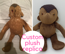 Load image into Gallery viewer, Custom replica plush from your photo home decor
