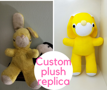 Load image into Gallery viewer, Custom replica plush from your photo home decor
