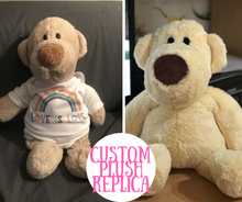 Load image into Gallery viewer, Custom replica plush from your photo home decor
