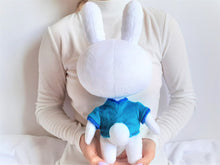 Load image into Gallery viewer, Handmade custom Ruby the rabbit plush home decor
