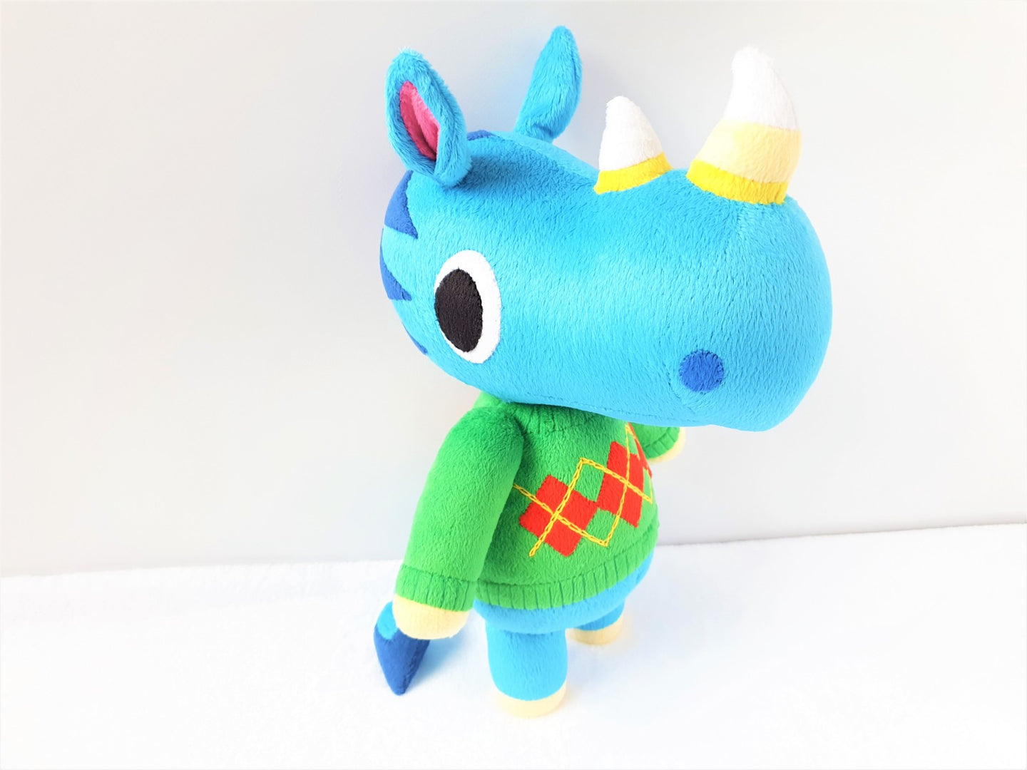 Custom Hornsby the rhino plush