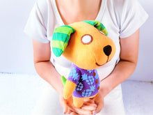 Load image into Gallery viewer, Handmade custom Biskit the dog plush
