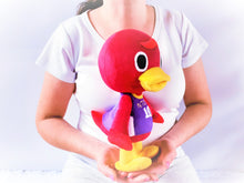 Load image into Gallery viewer, Handmade custom Bill the duck plush
