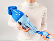 Load image into Gallery viewer, Handmade custom Starmakers squids plush Courage Dog
