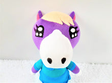 Load image into Gallery viewer, Handmade custom Cleo the horse plush
