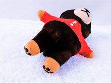 Load image into Gallery viewer, Handmade custom Grizzly the bear plush
