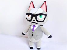 Load image into Gallery viewer, Handmade custom Raymond the cat plush home decor
