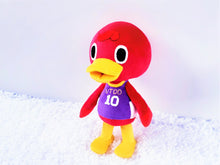 Load image into Gallery viewer, Handmade custom Bill the duck plush
