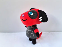 Load image into Gallery viewer, Handmade custom Cherry the dog plush
