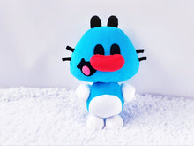 Load image into Gallery viewer, Funny blue cat plush
